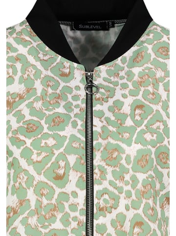 Sublevel Blouson crème/lichtbruin/groen