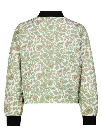 Sublevel Blouson in Creme/ Hellbraun/ Grün