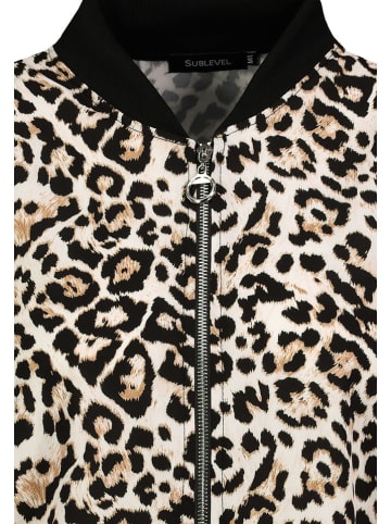 Sublevel Blouson in Beige/ Hellbraun/ Schwarz