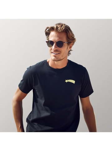 WOOOP Shirt "Etoile filante" in Dunkelblau