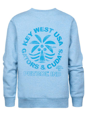 Petrol Industries Sweatshirt in Hellblau