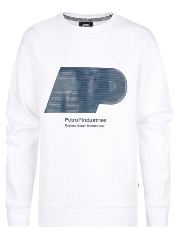 Petrol Industries Sweatshirt in Weiß
