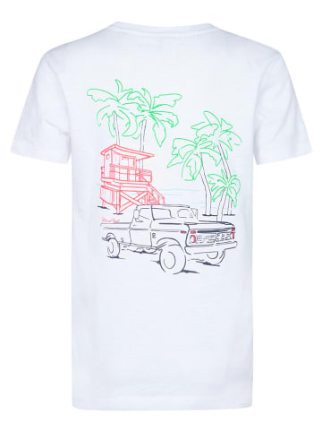 Petrol Industries Shirt in Weiß/ Bunt