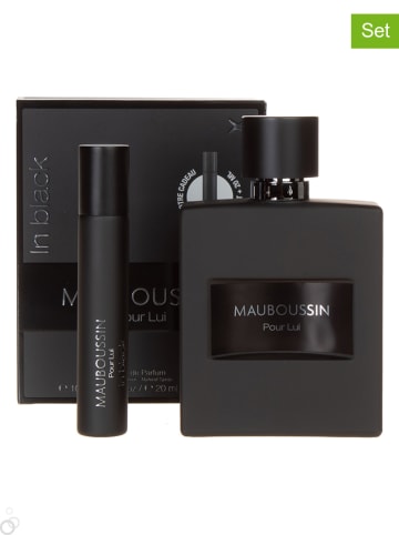 Mauboussin 2tlg. Set: "Pour Lui in Black" - 2 x EdP