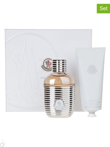 Moncler 2tlg. Set: "Moncler pour Femme" - EdP und Bodylotion