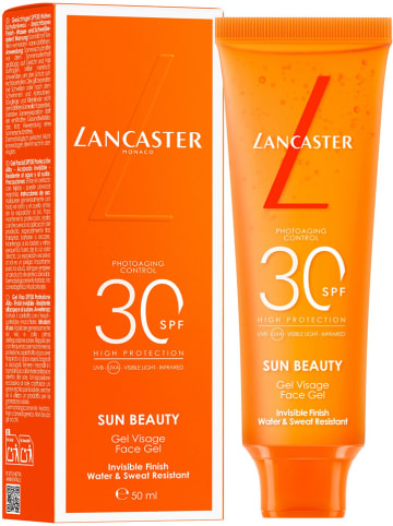 Lancaster Żel przeciwsłoneczny "Sun Beauty" do twarzy - SPF 30 - 50 ml