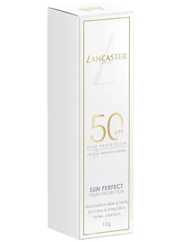 Lancaster Anti-aging zonnebrandcrèmestick "Sun Perfect" - SPF 50, 12 g