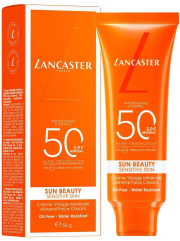 Lancaster Gezichtszonnecrème "Sun Beauty - Sensitive"- SPF 50, 50 ml