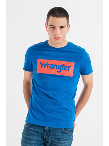 Wrangler Shirt in Blau