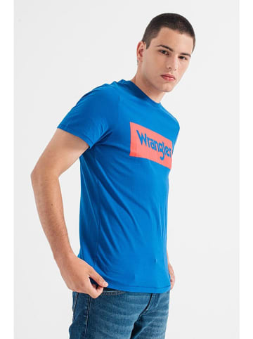 Wrangler Shirt in Blau
