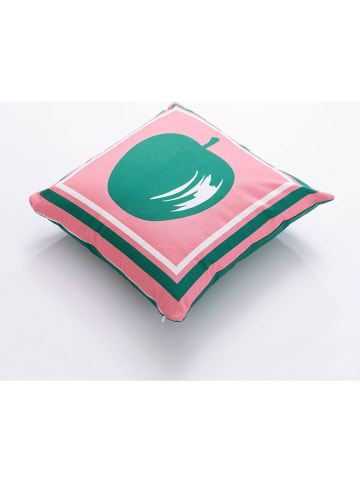 Benetton 2er-Set: Kissen in Rosa/ Grün