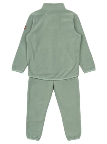 mikk-line 2-delige fleece outfit groen