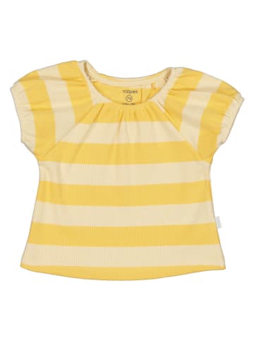 Noppies Shirt in Gelb/ Weiß