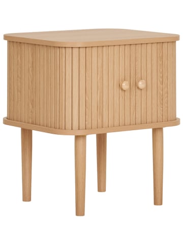 House Nordic Beistelltisch "Nikko" in Beige - (B)45 x (H)50,5 x (T)40 cm