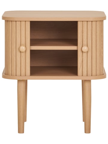 House Nordic Beistelltisch "Nikko" in Beige - (B)45 x (H)50,5 x (T)40 cm
