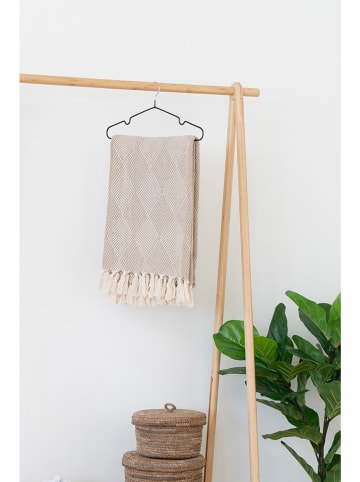 House Nordic Plaid taupe - (L)180 x (B)130 cm