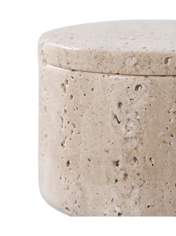 House Nordic Pojemnik w kolorze kremowym - wys. 6,5 x Ø 10 cm