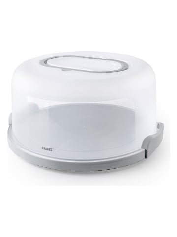 Ibili Taartdoos grijs/wit - Ø 30 cm