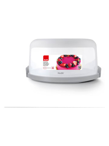 Ibili Taartdoos grijs/wit - Ø 30 cm