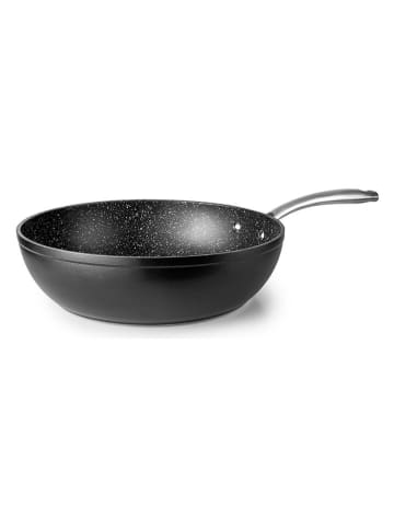 Ibili Patelnia "Qarzo" w kolorze czarnym - Ø 24 cm