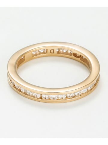 DIAMANTA Gouden ring "Tour Complet Princière" met diamanten