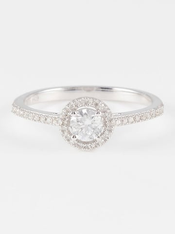 DIAMANTA Weißgold-Ring "Ahimsa" mit Diamanten