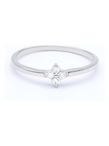 DIAMANTA Weißgold-Ring "Alba" mit Diamanten