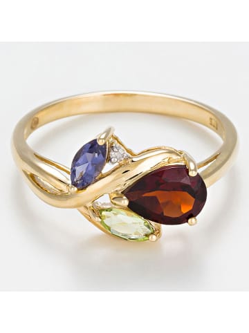 DIAMANTA Gold-Ring "Lys Précieux" mit Diamanten