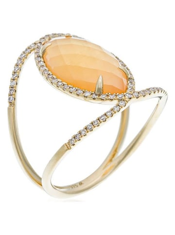 DIAMANTA Gold-Ring "Energie" mit Diamanten
