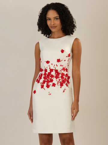 APART Kleid in Weiß/ Rot