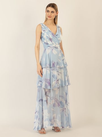 APART Kleid in Hellblau/ Bunt