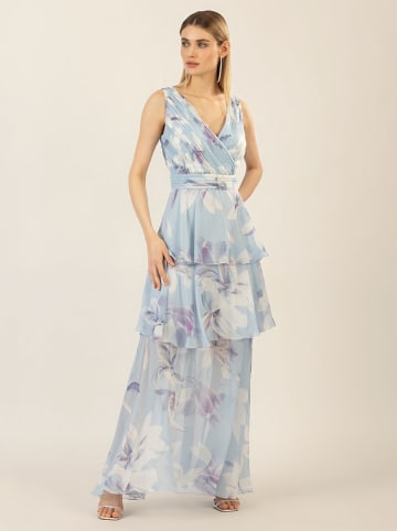 APART Kleid in Hellblau/ Bunt