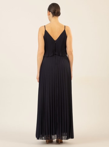 APART Plisseekleid in Dunkelblau