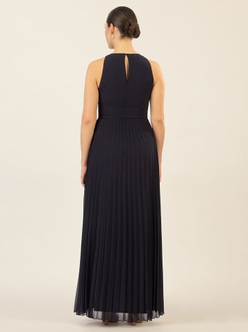 APART Plisseekleid in Dunkelblau
