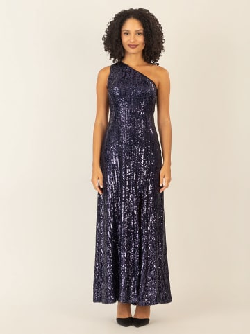 APART Paillettenkleid in Dunkelblau