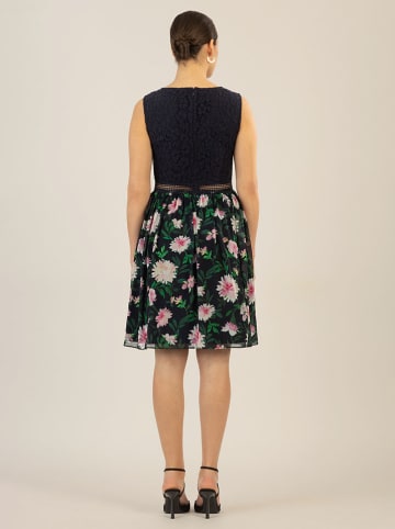 APART Kleid in Dunkelblau/ Rosa