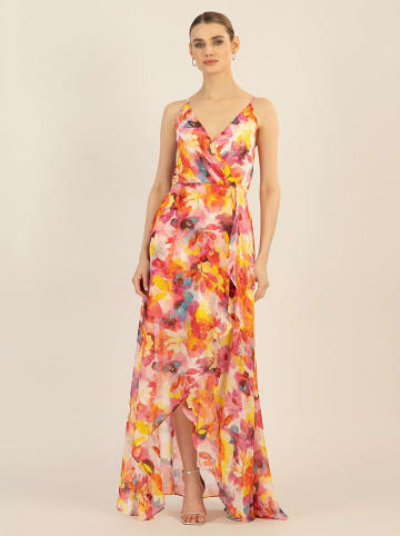 APART Kleid in Pink/ Bunt