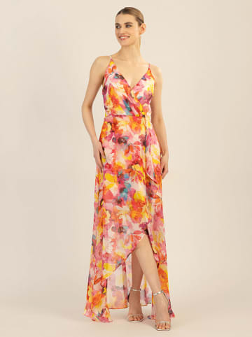 APART Kleid in Pink/ Gelb