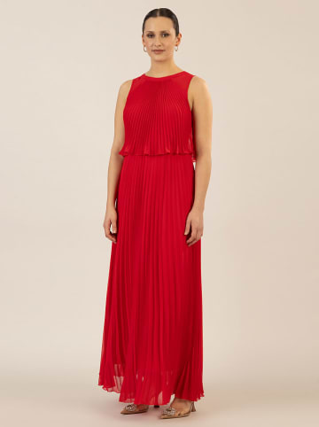 APART Plisseekleid in Rot