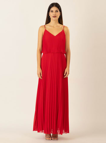 APART Plisseekleid in Rot