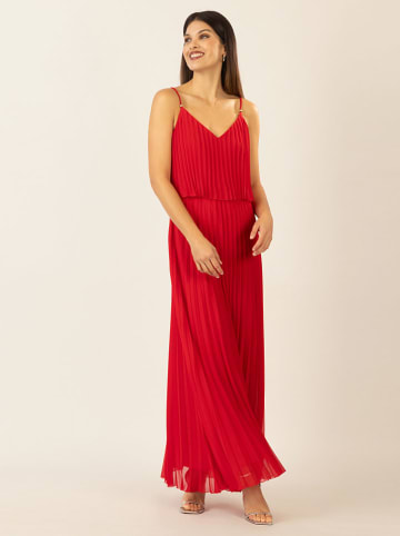 APART Plisseekleid in Rot