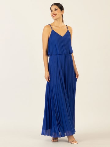 APART Plisseekleid in Blau