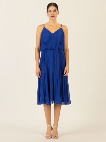 APART Plisseekleid in Blau