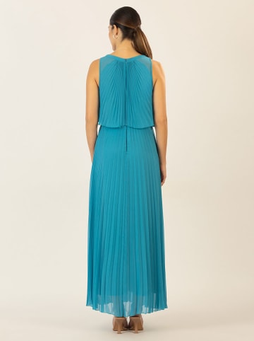 APART Plisseekleid in Blau