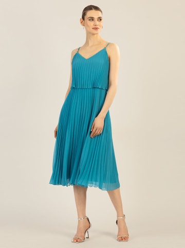 APART Plisseekleid in Blau