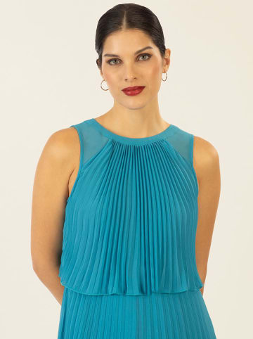 APART Plisseekleid in Blau