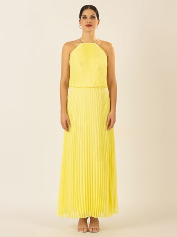 APART Plisseekleid in Gelb