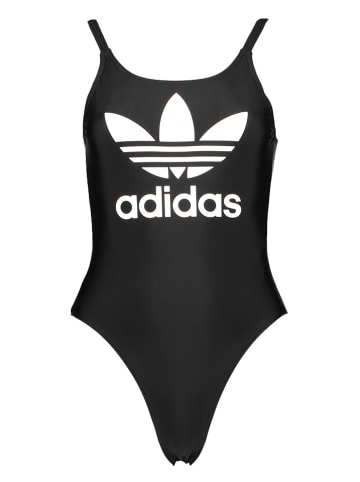 adidas Badeanzug in Schwarz