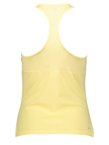 adidas Top sportowy w kolorze żółtym