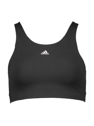 adidas Sport-BH in Schwarz - High